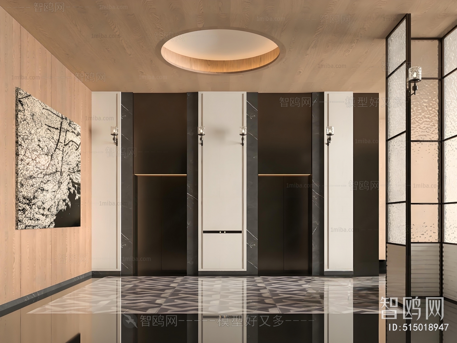 Modern Elevator Hall