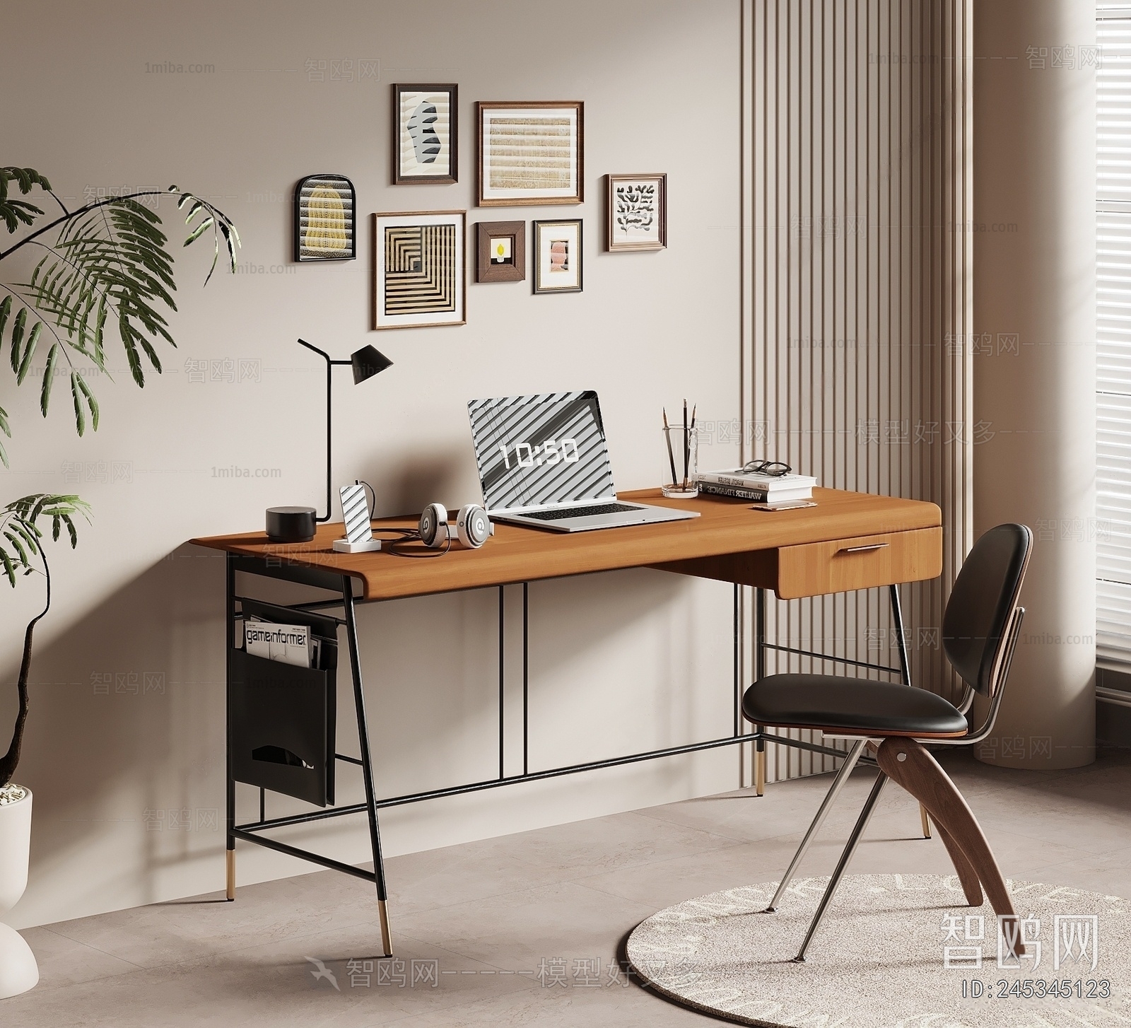 Modern Computer Desk And Chair