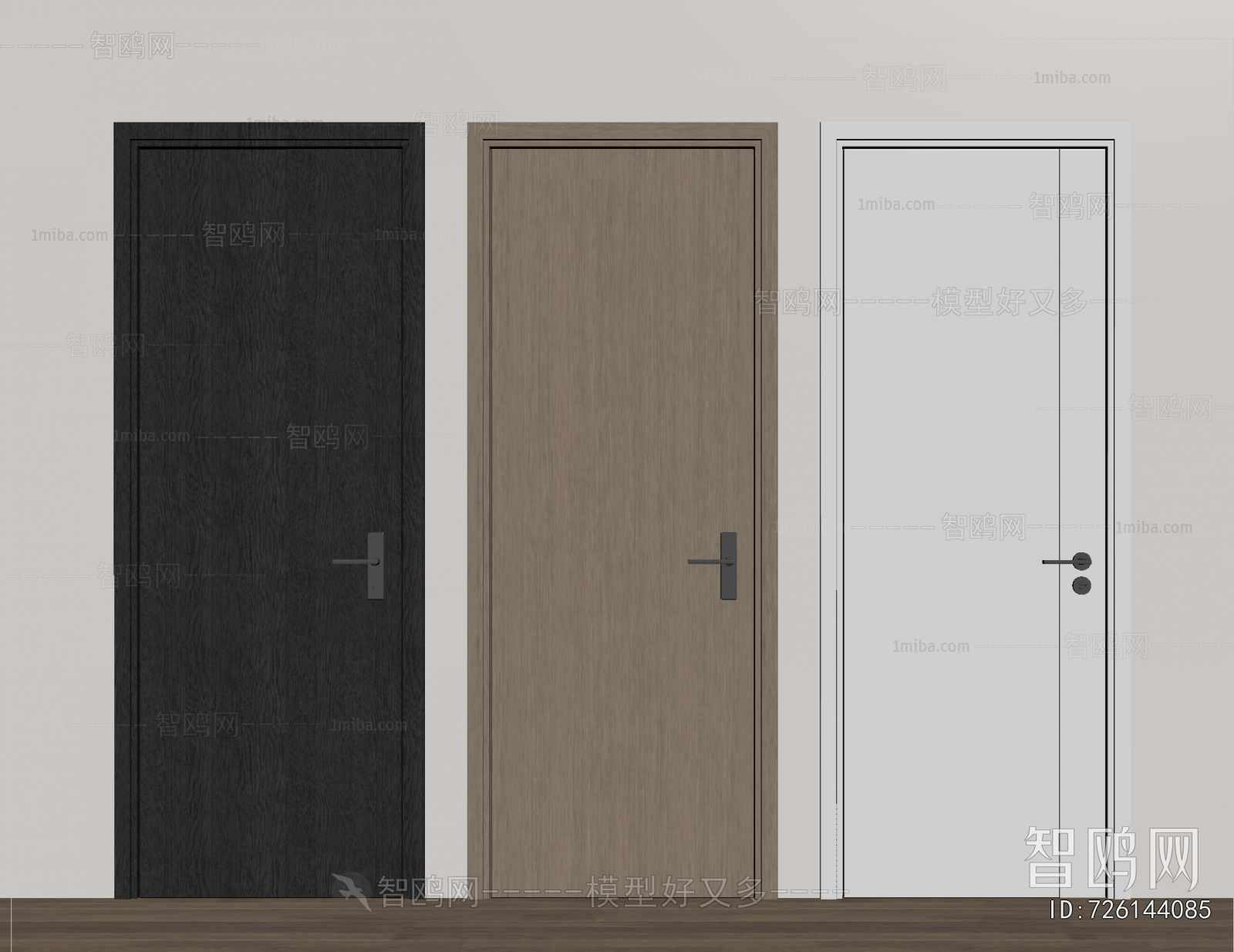 Modern Single Door