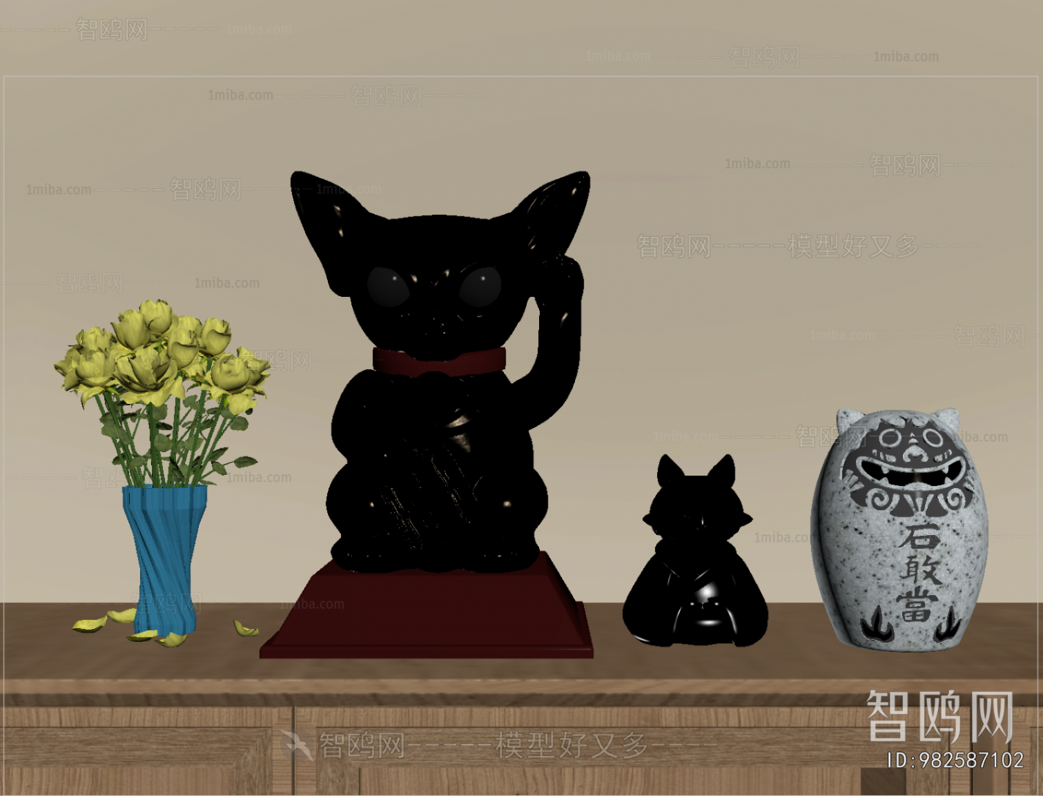 Japanese Style Sculpture