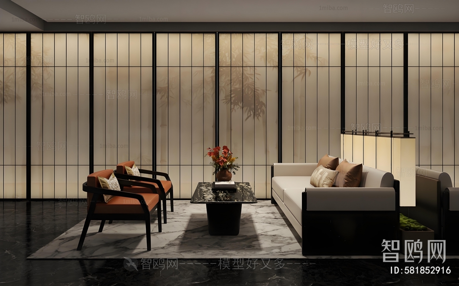 New Chinese Style Negotiation Area