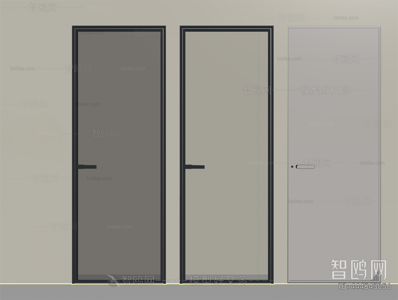 Modern Single Door