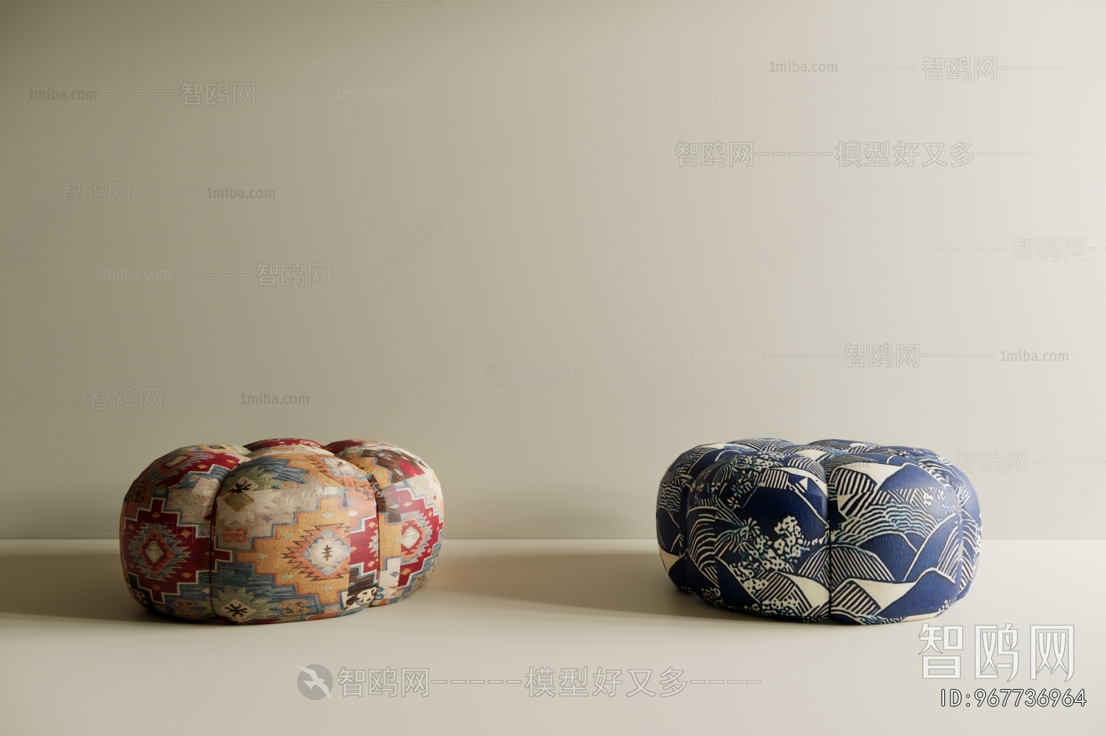 French Style Sofa Stool