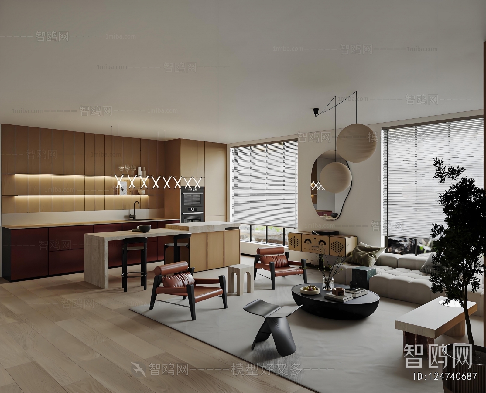 Modern A Living Room