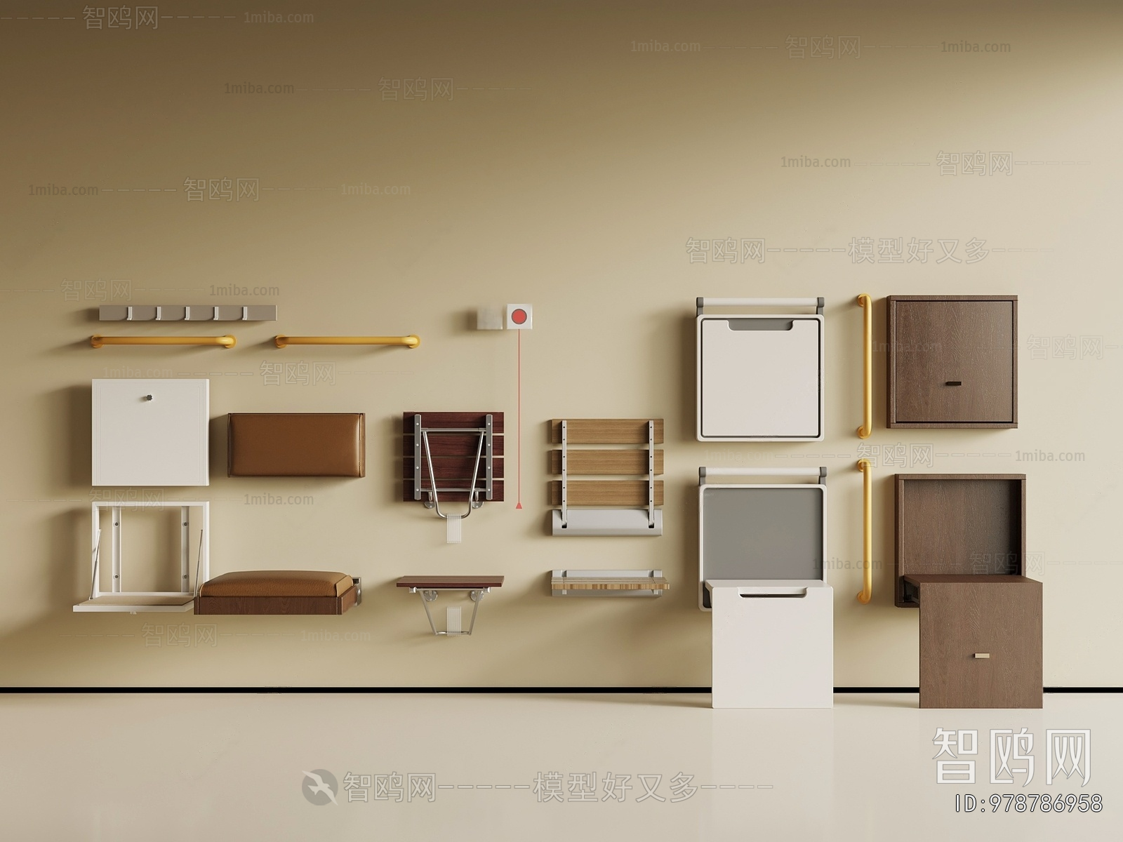 Modern Stool For Changing Shoes