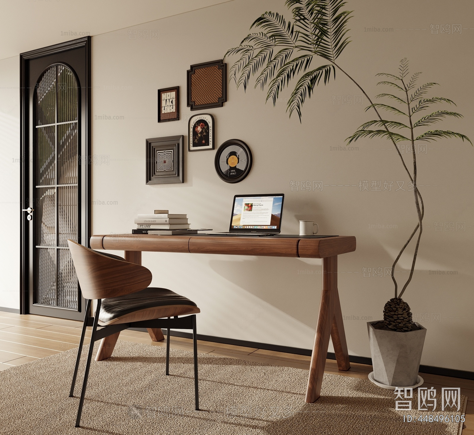 Modern Computer Desk And Chair