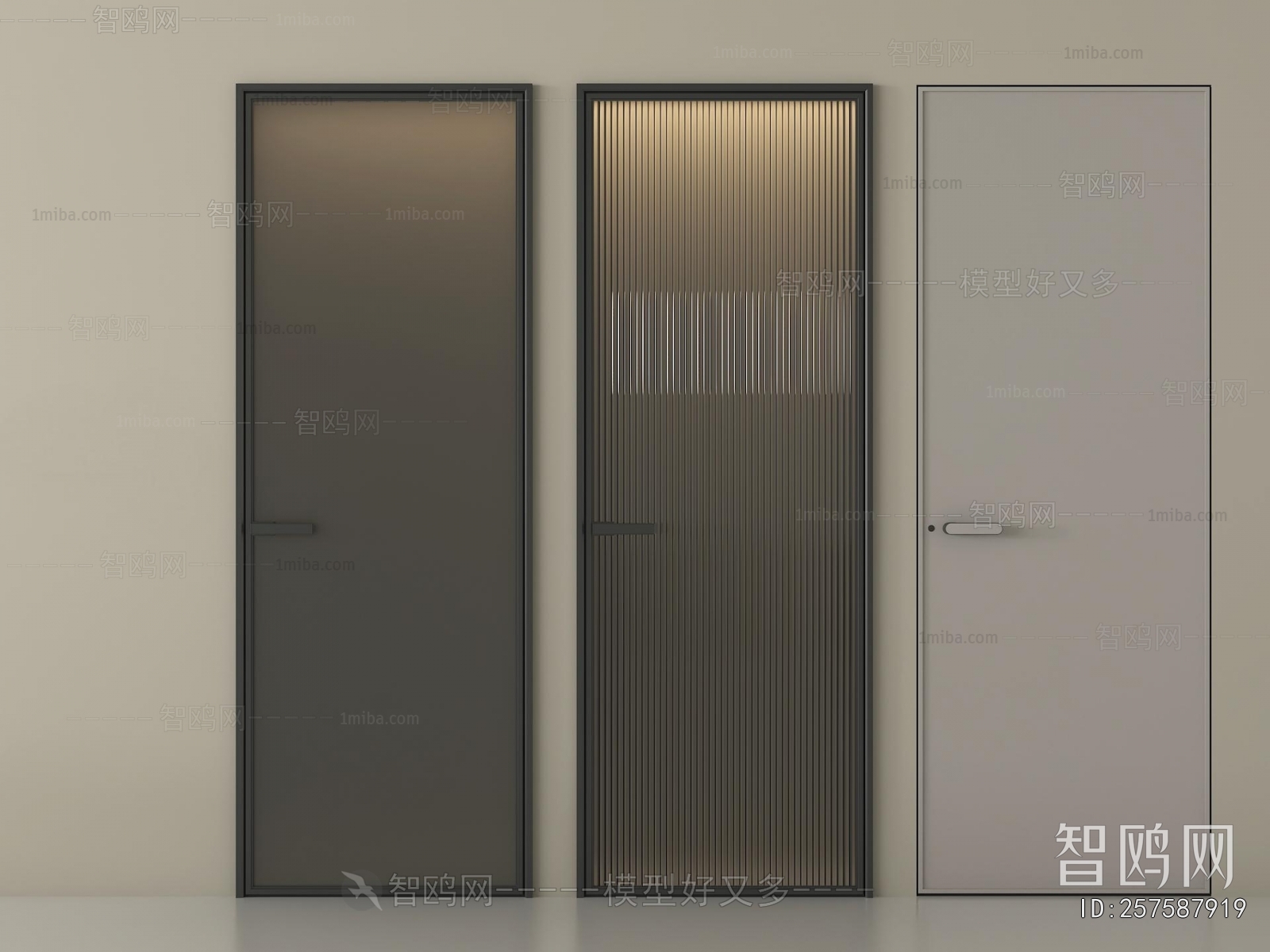 Modern Single Door