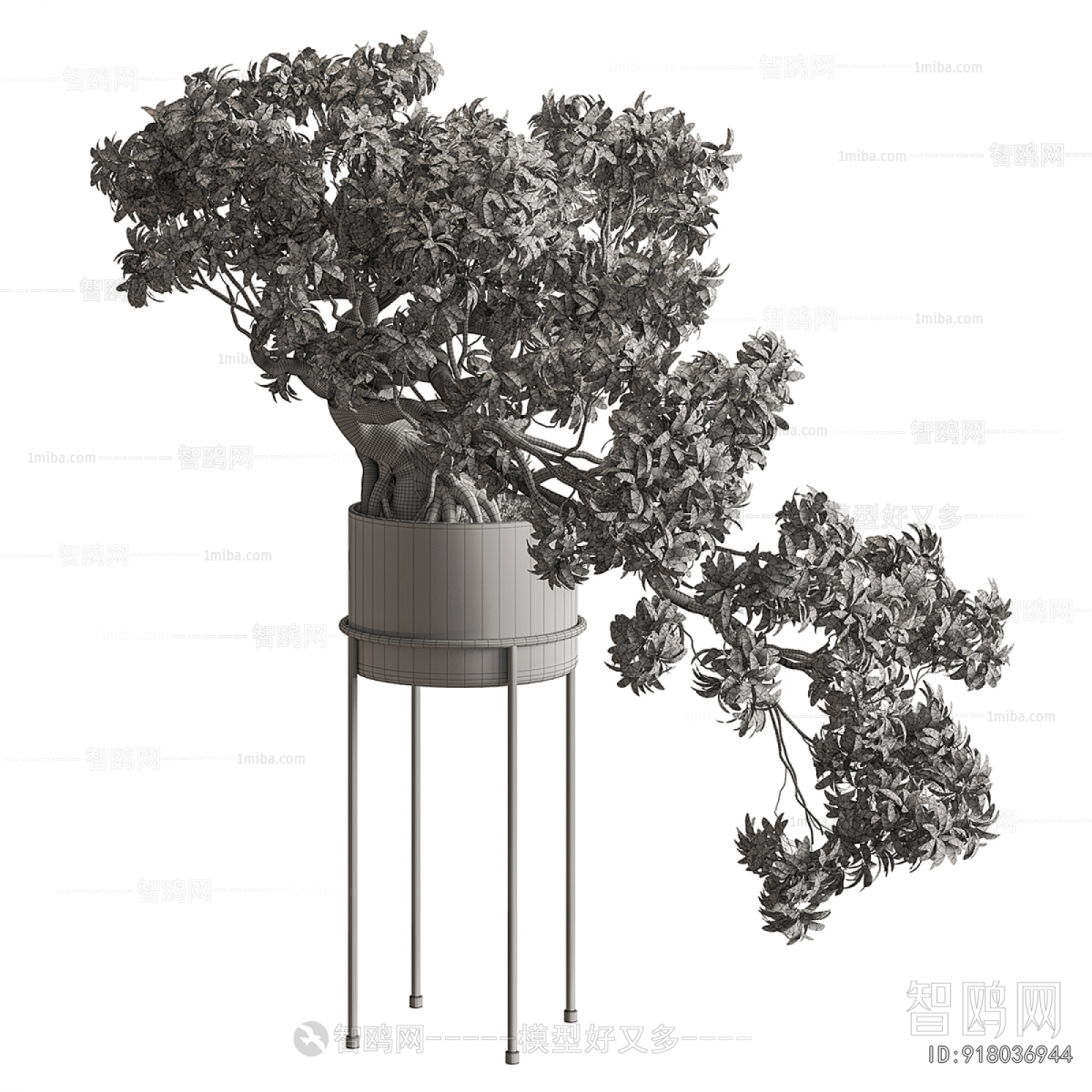 New Chinese Style Bonsai