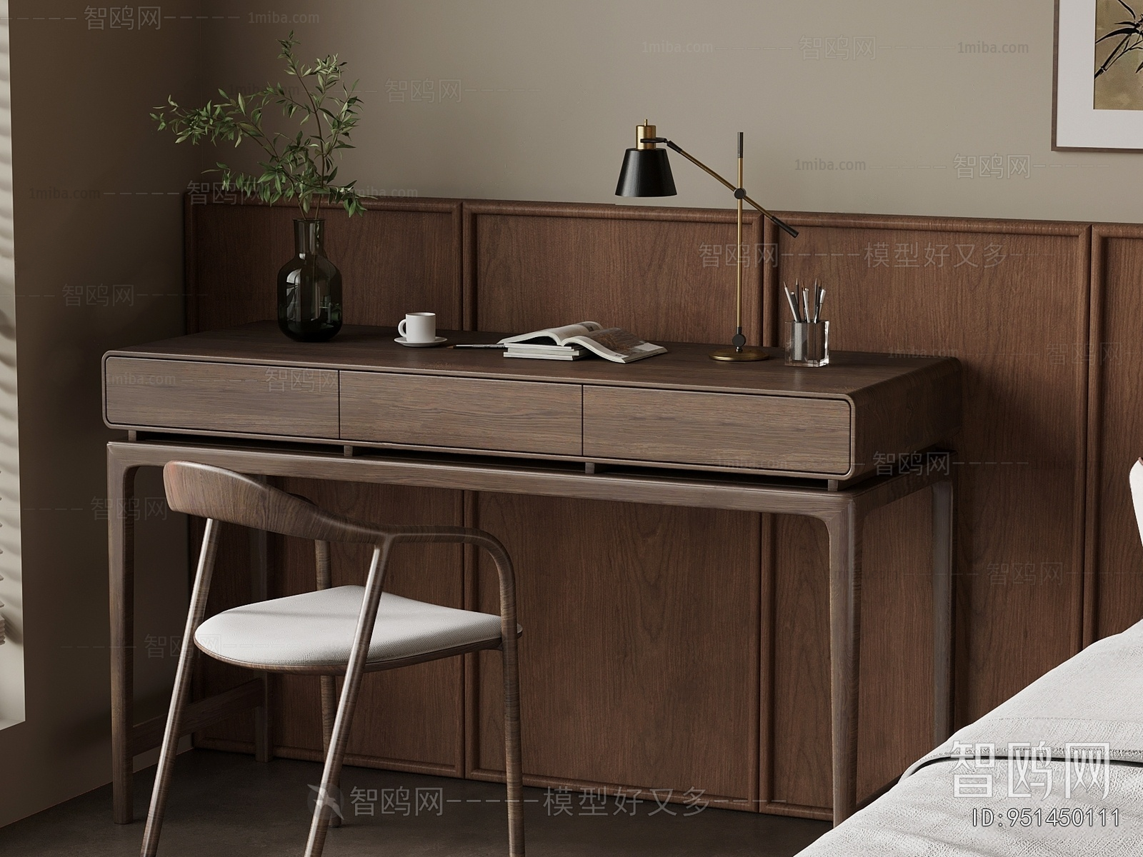 Modern Computer Desk And Chair