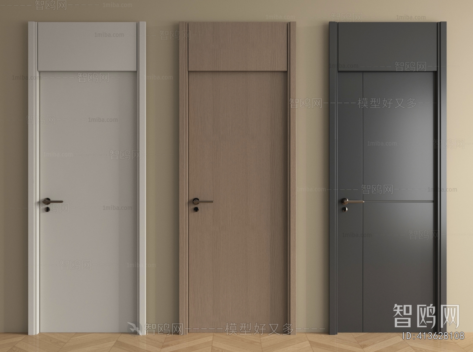 Modern Single Door