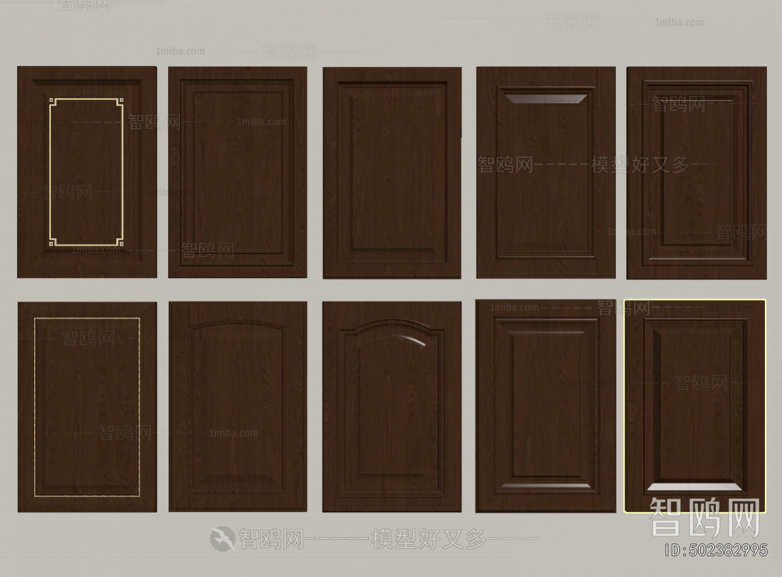 New Chinese Style Door Panel