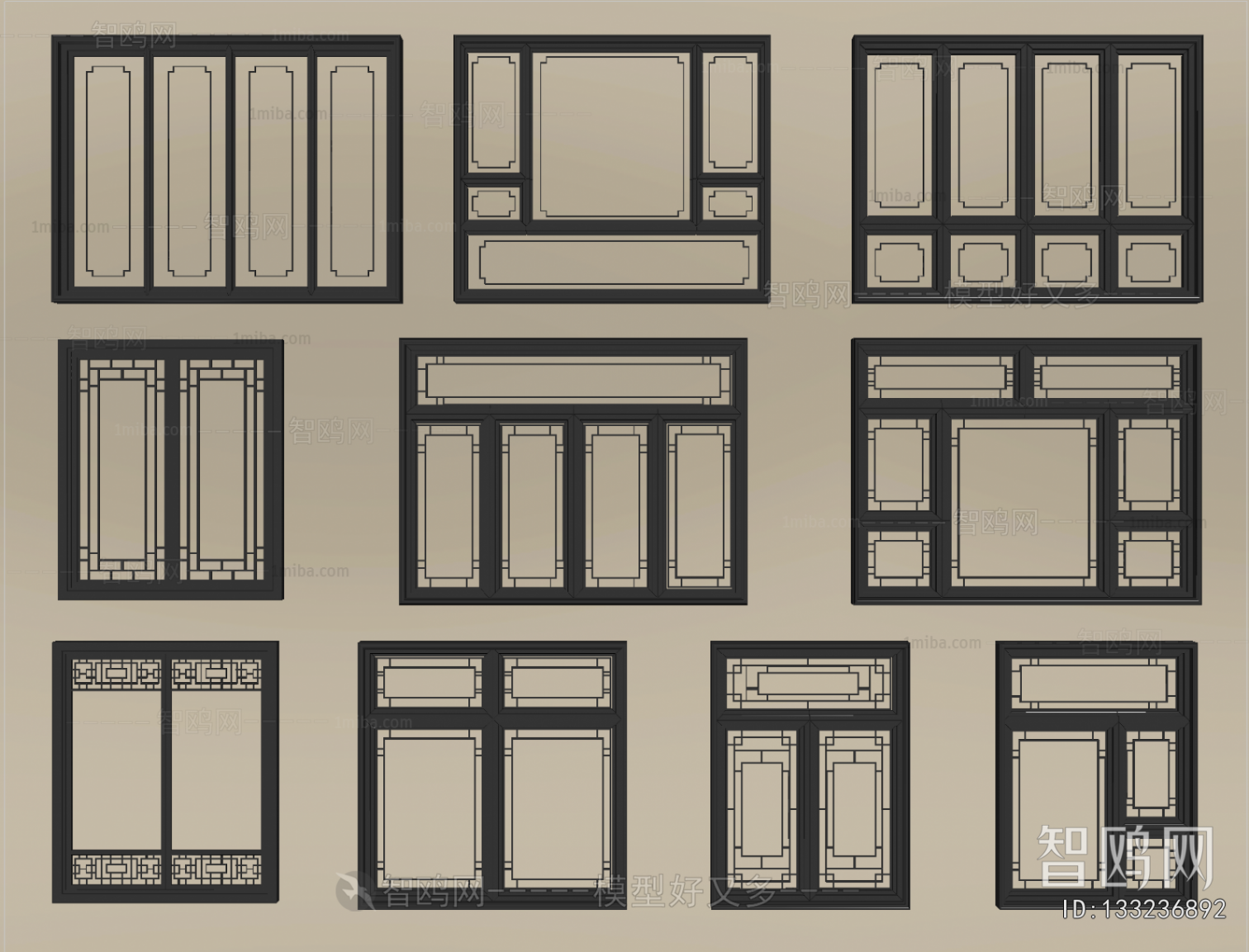 New Chinese Style Window