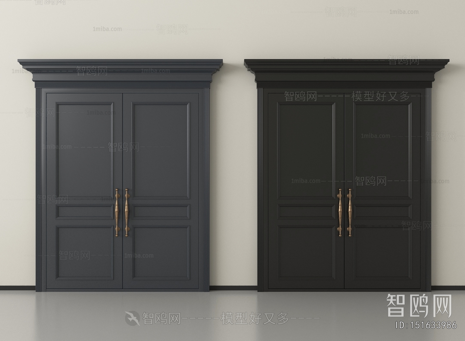 French Style Double Door