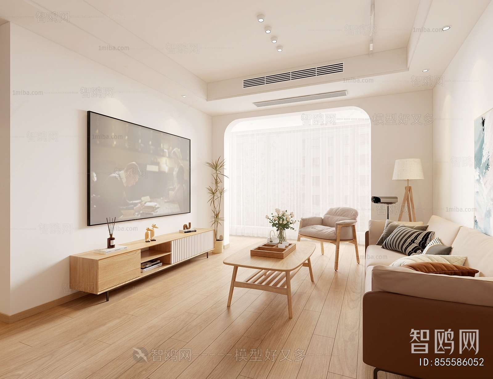 Nordic Style A Living Room