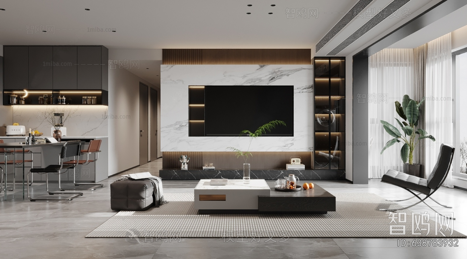 Modern A Living Room