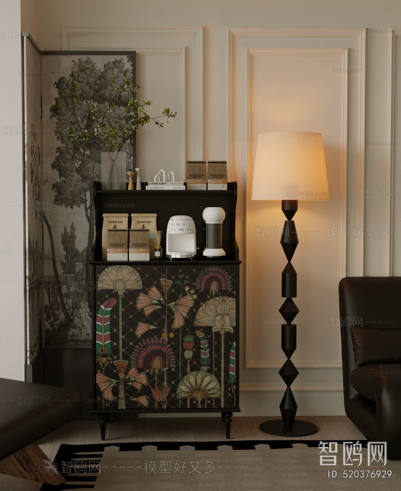 French Style Decorative Cabinet