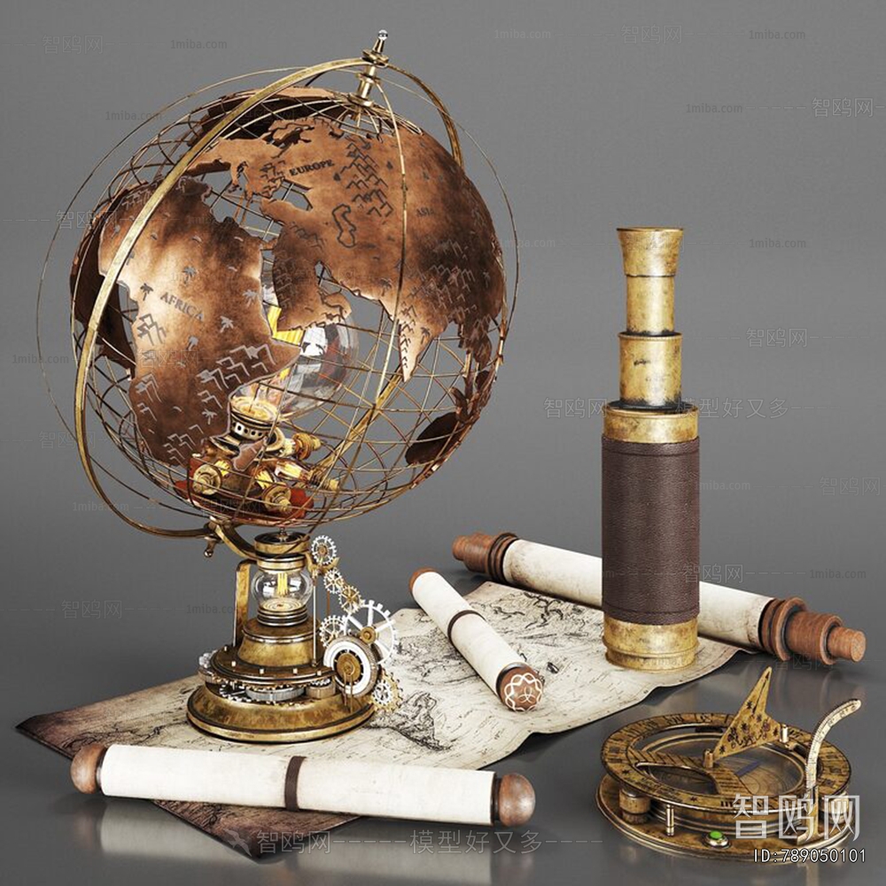 Retro Style Decorative Set