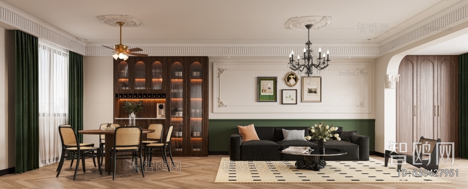 French Style A Living Room