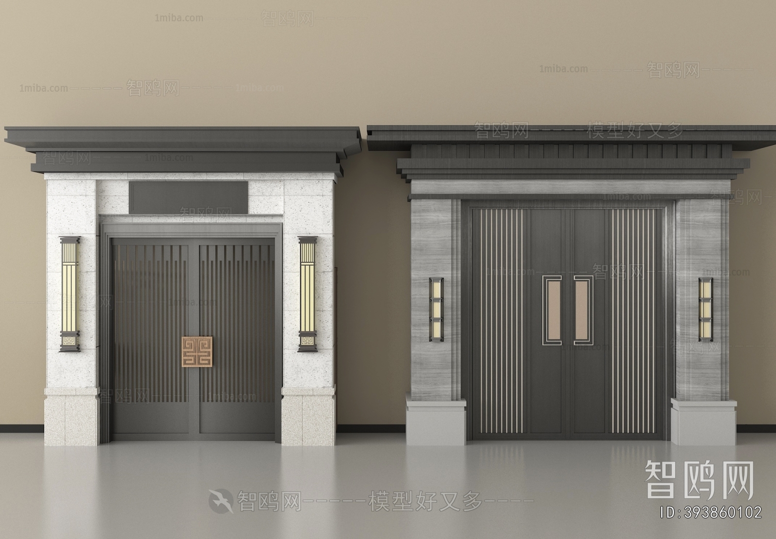 New Chinese Style Gate