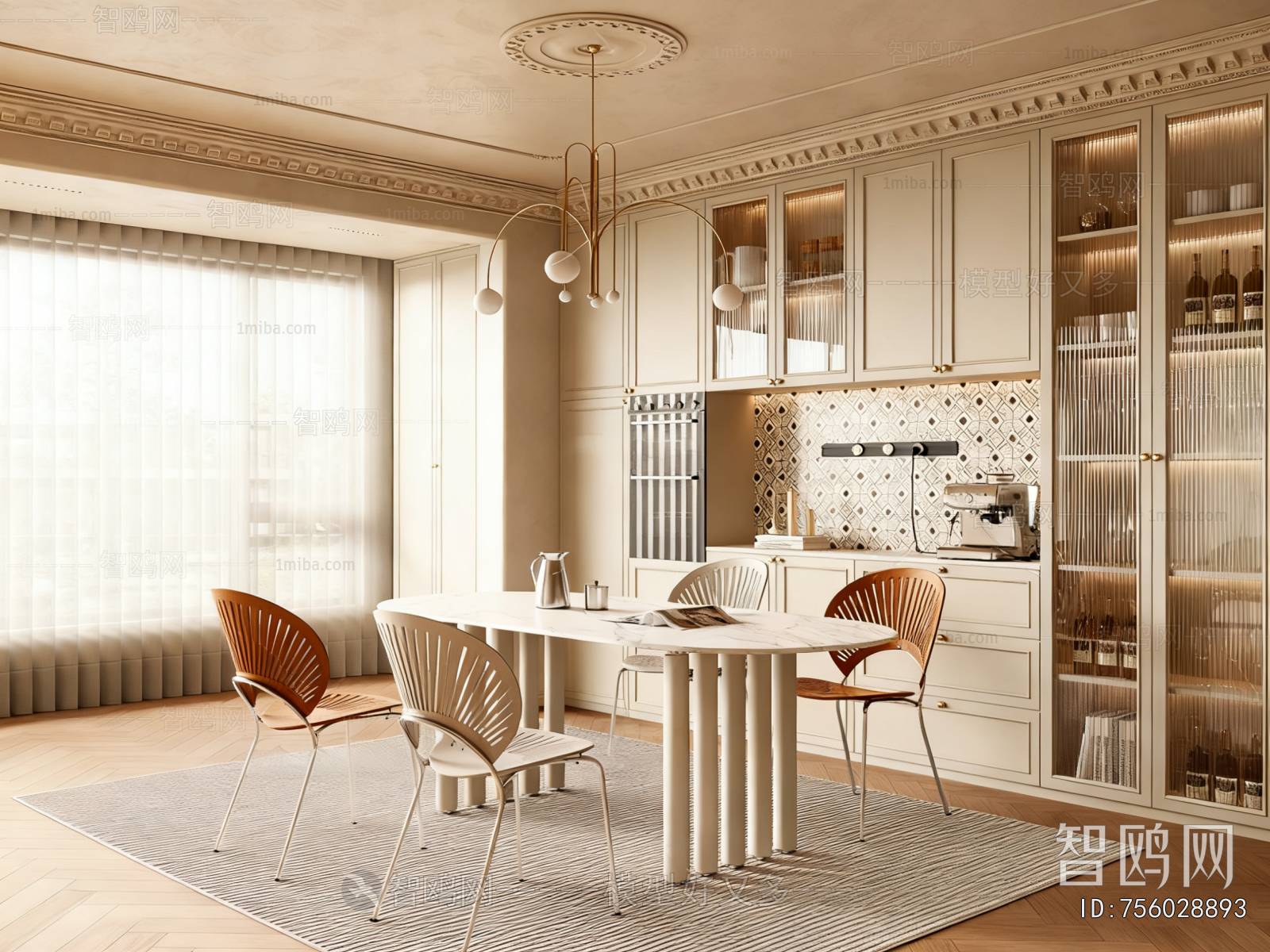 French Style Dining Room