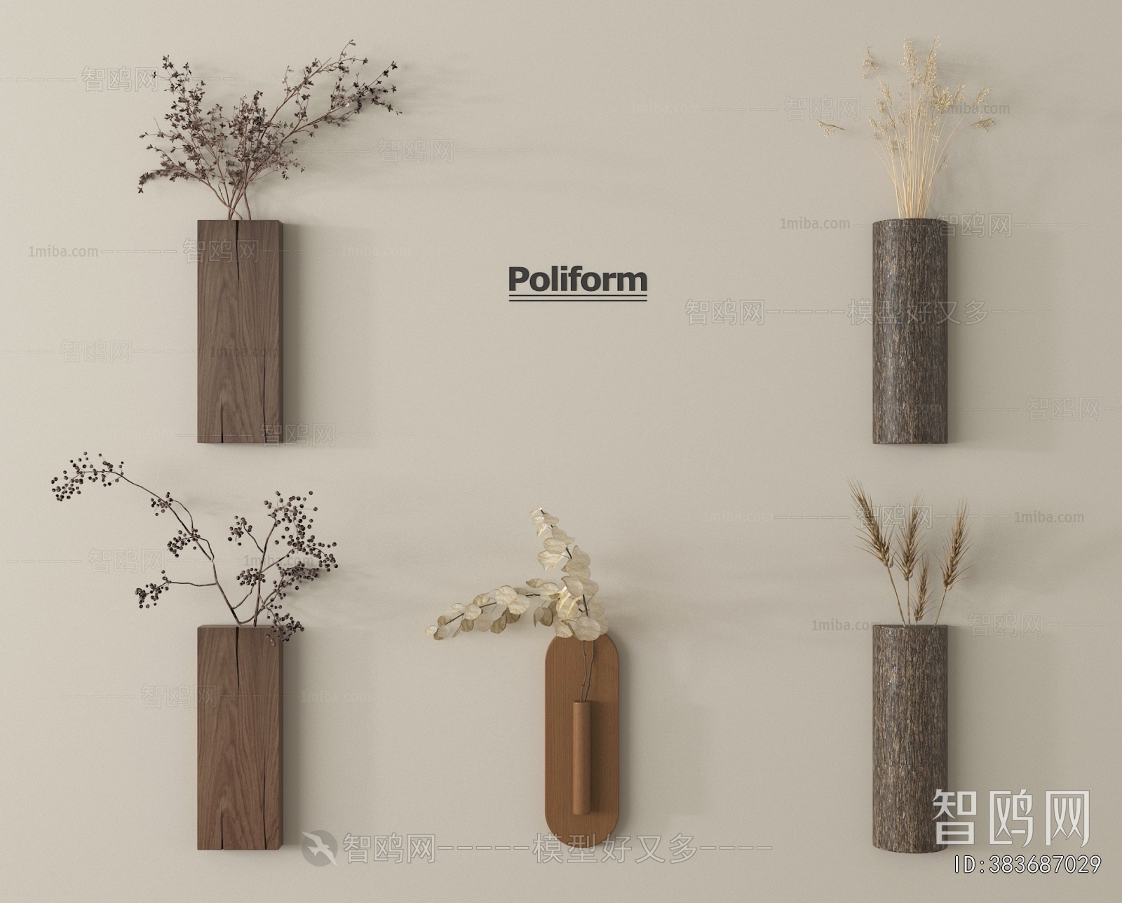 Wabi-sabi Style Wall Decoration