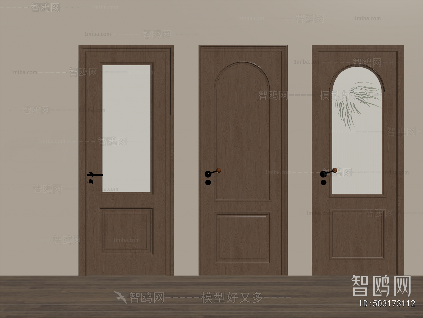 French Style Single Door