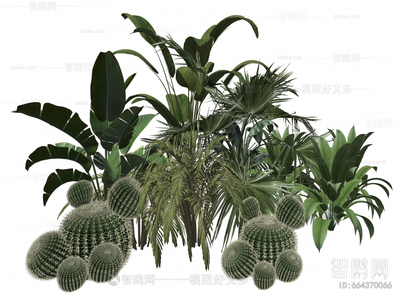 Modern Plant Pile