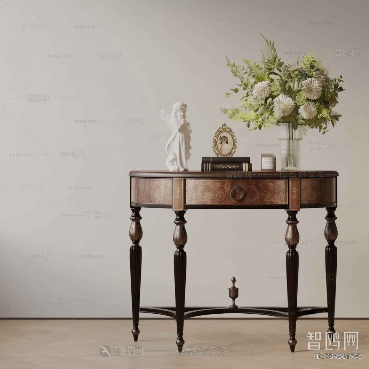 French Style Entrance Cabinet