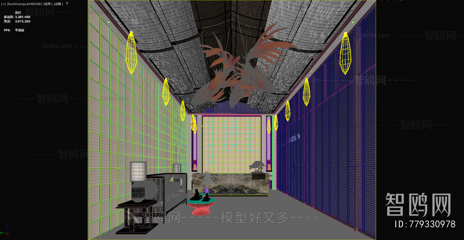 New Chinese Style Lobby Hall
