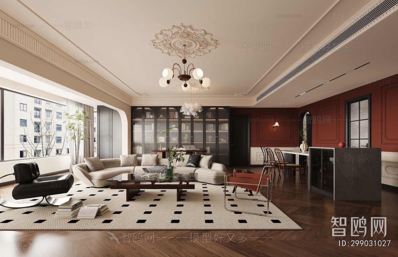 French Style A Living Room