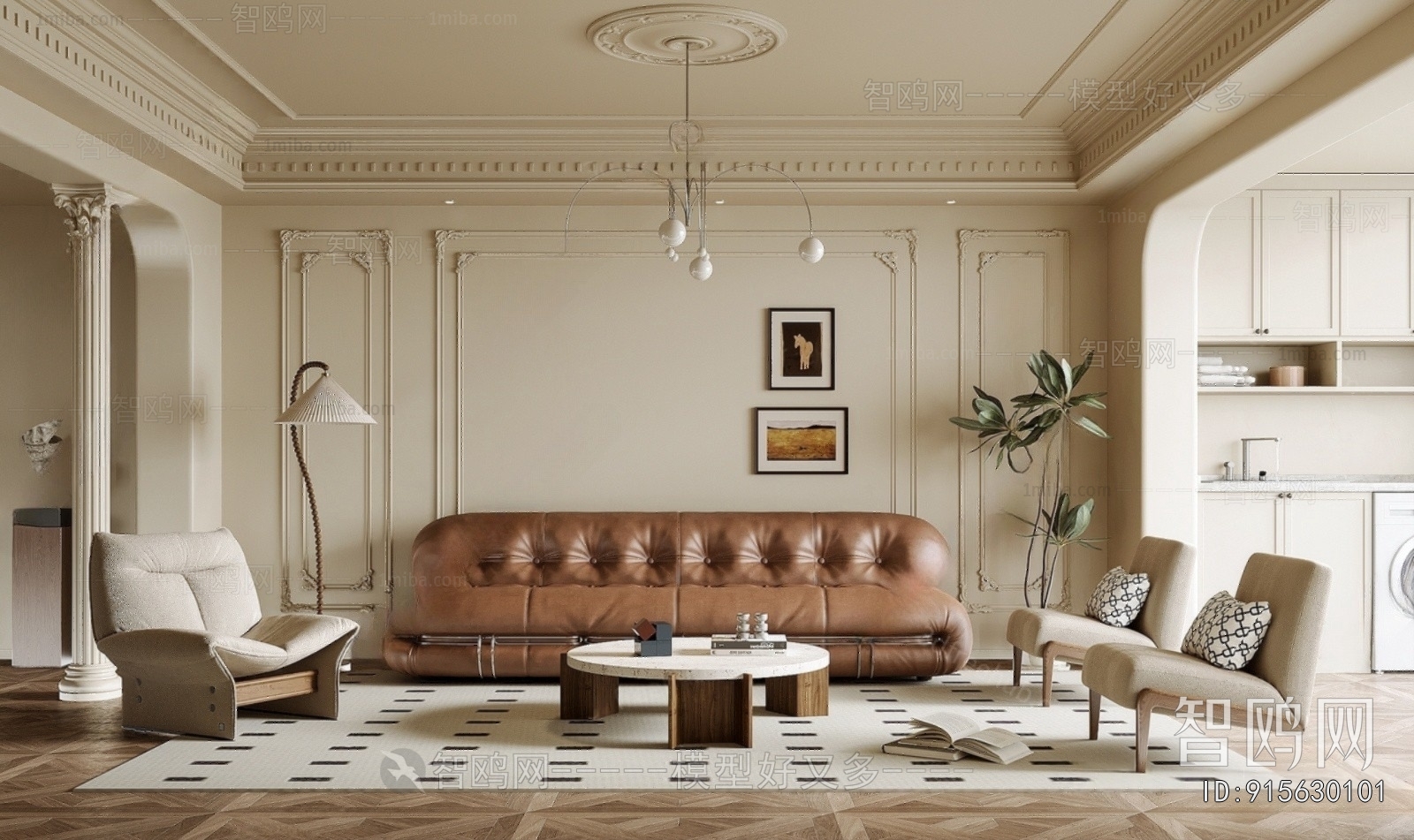 French Style A Living Room