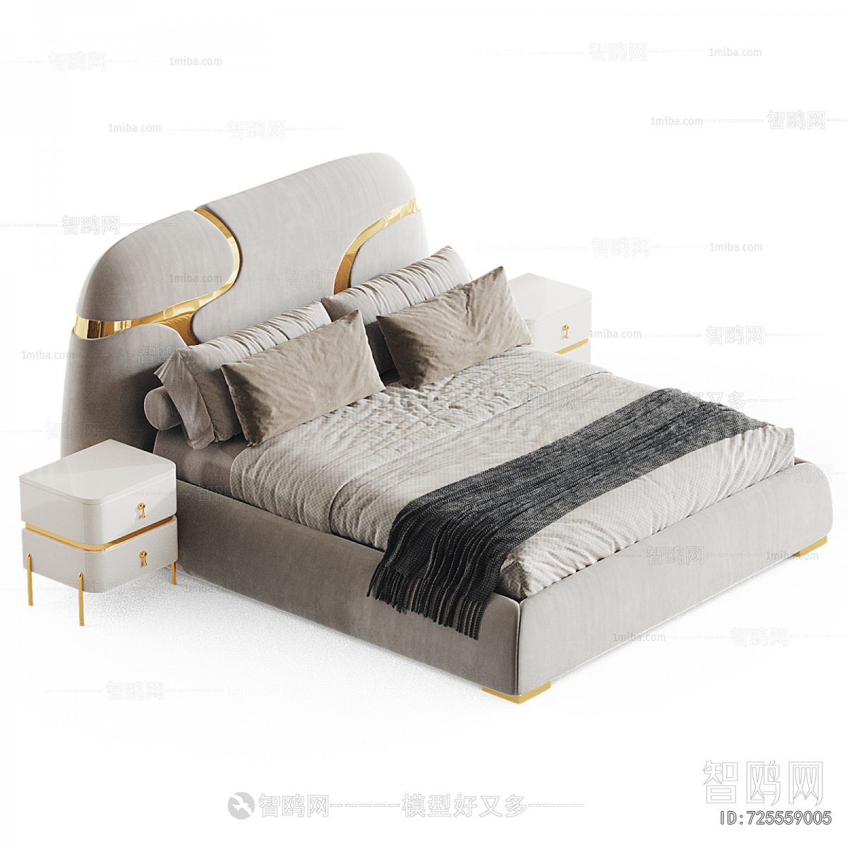 Modern Double Bed