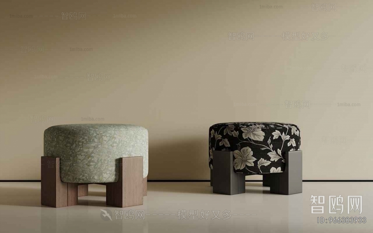 French Style Sofa Stool