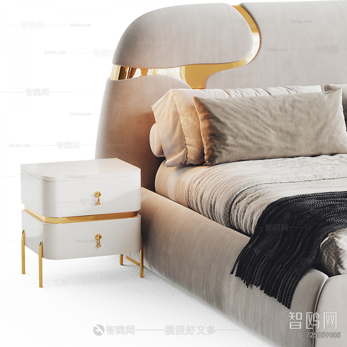 Modern Double Bed