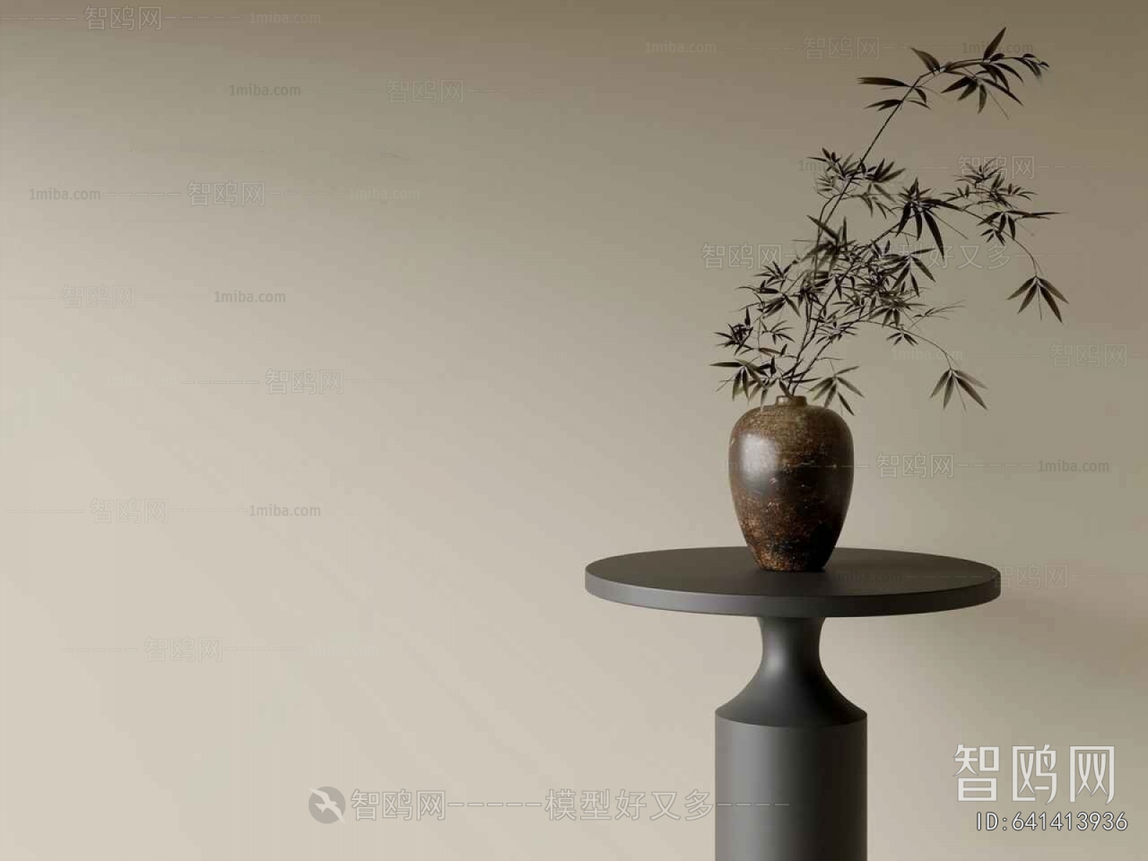 New Chinese Style Aquatic Green Plant