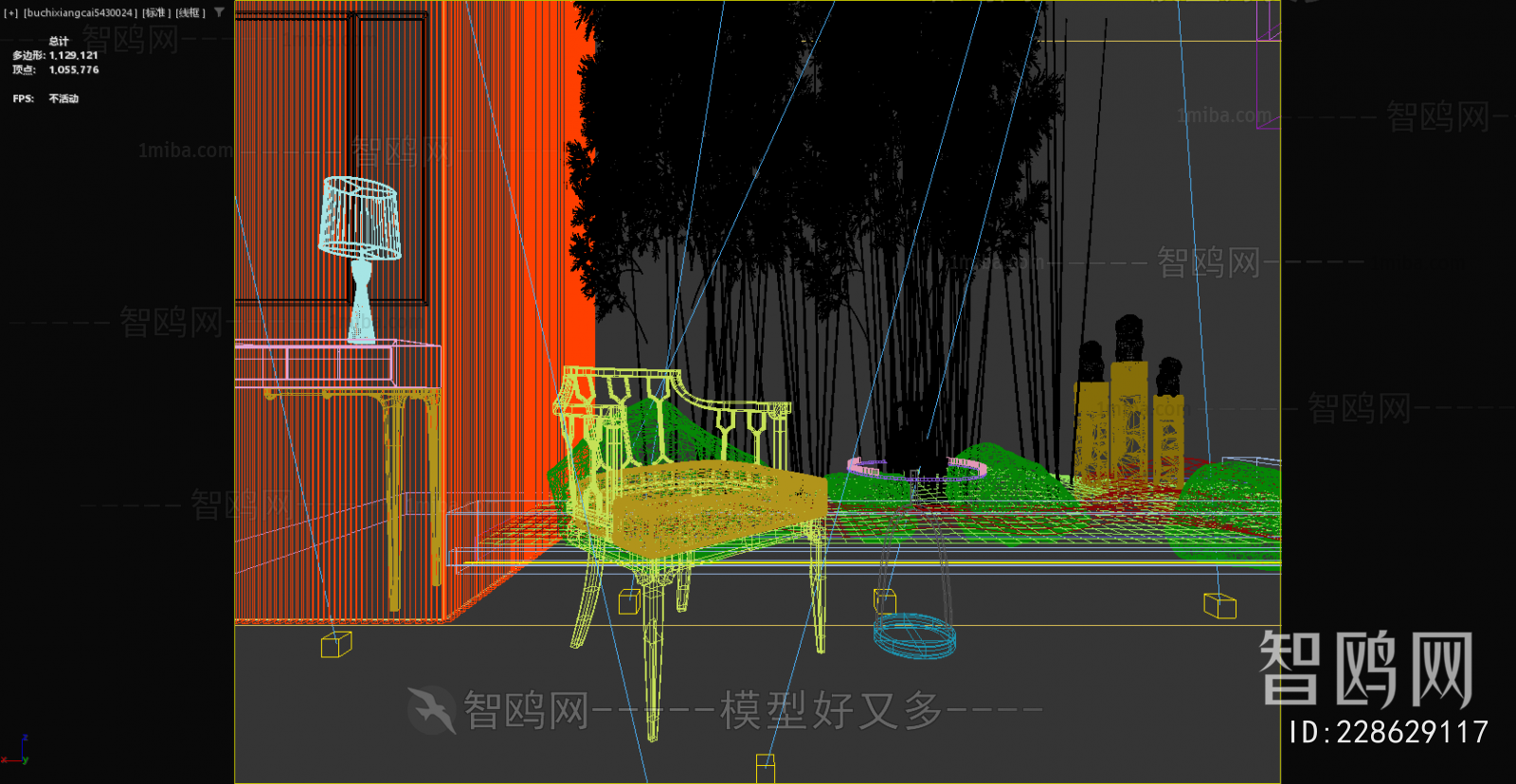 New Chinese Style Lounge Chair