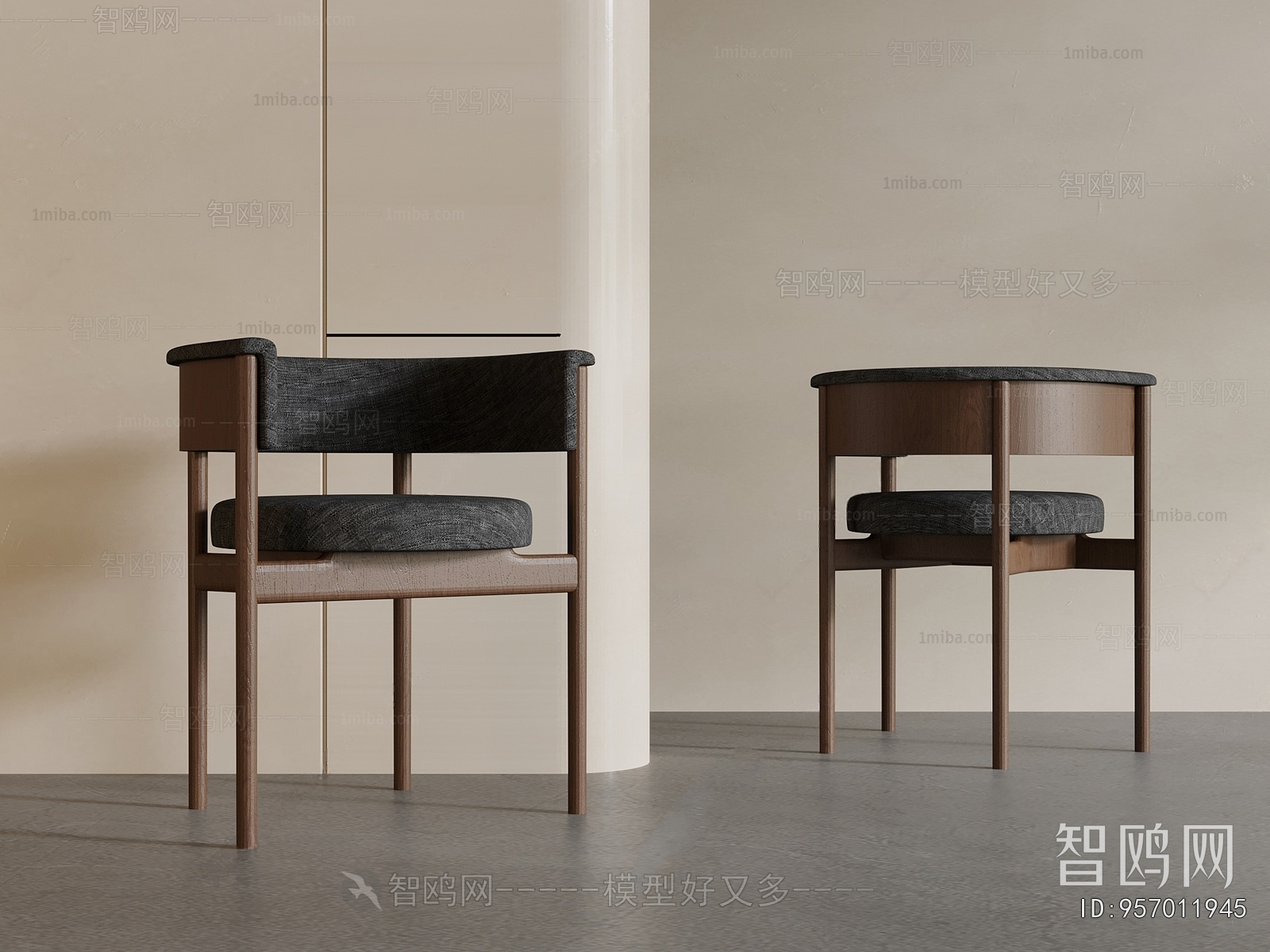 Wabi-sabi Style Dining Chair