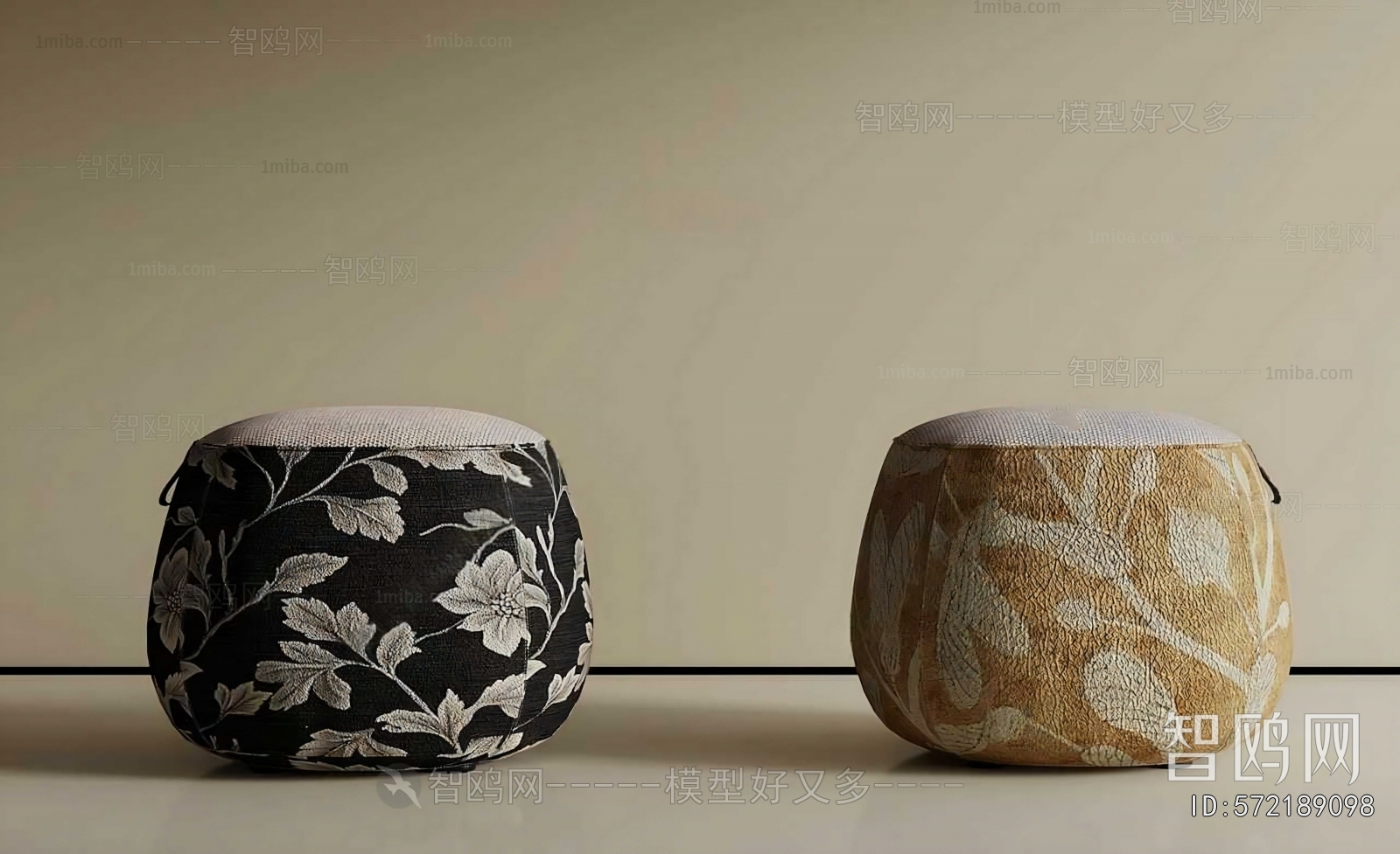 French Style Sofa Stool