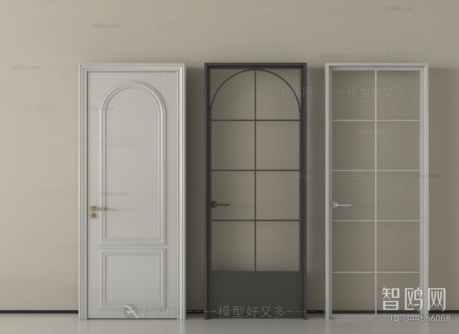 French Style Single Door