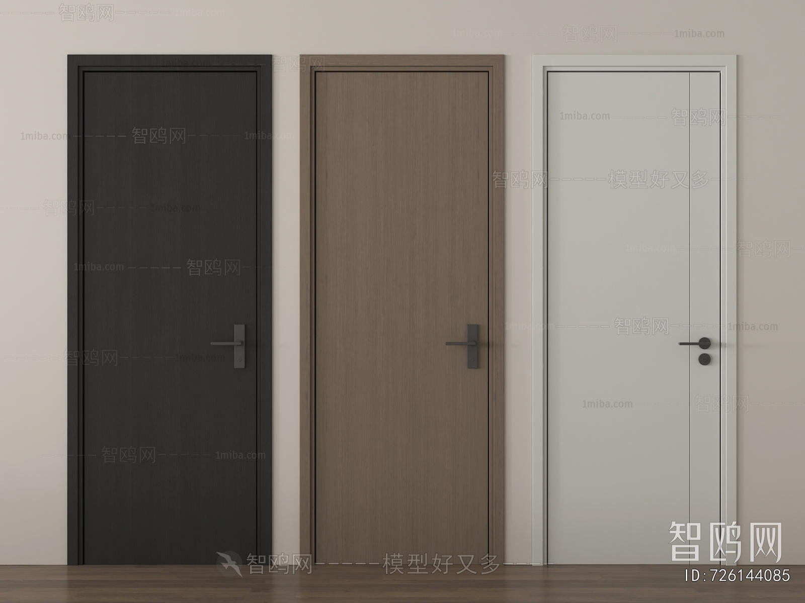 Modern Single Door