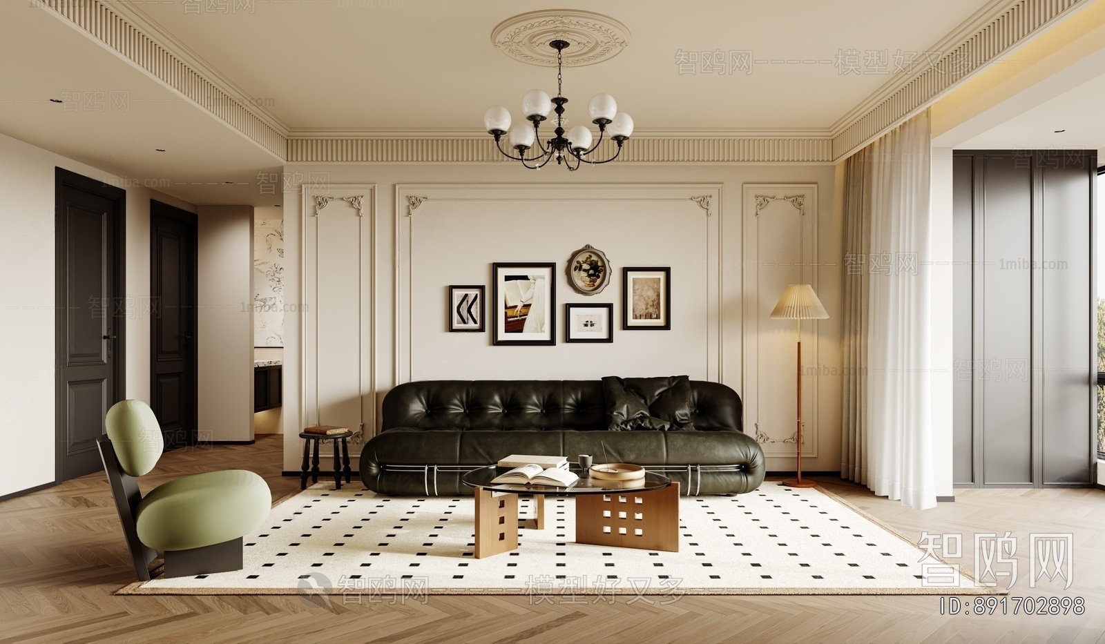 French Style A Living Room