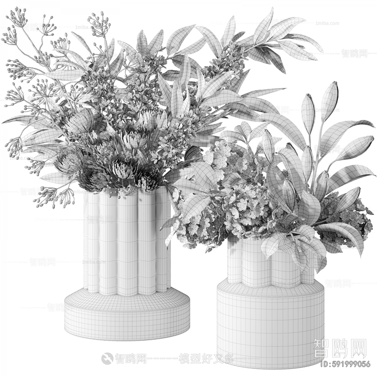 Modern Flower Arrangement