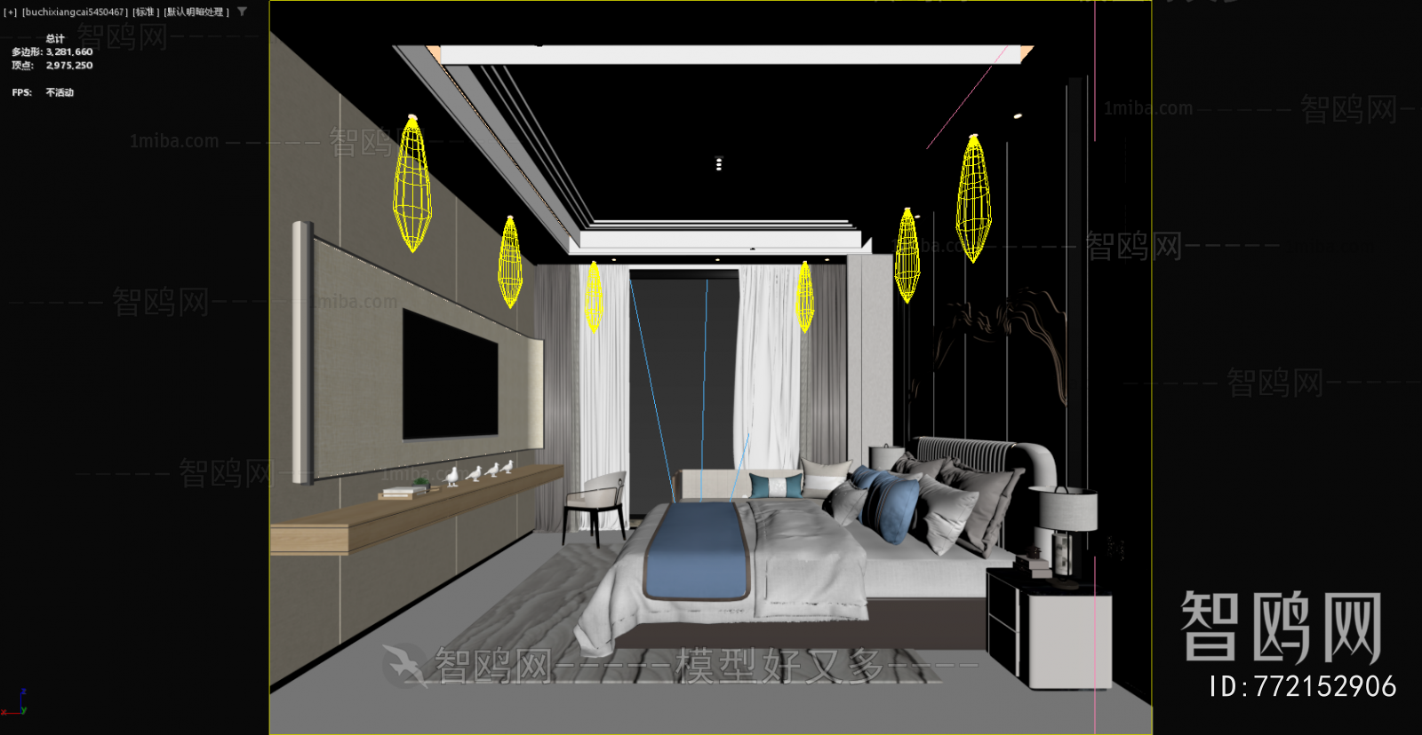 New Chinese Style Guest Room