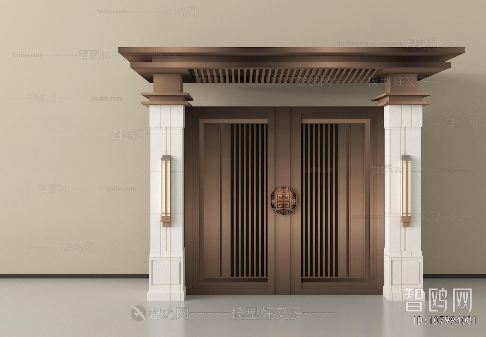 New Chinese Style Gate