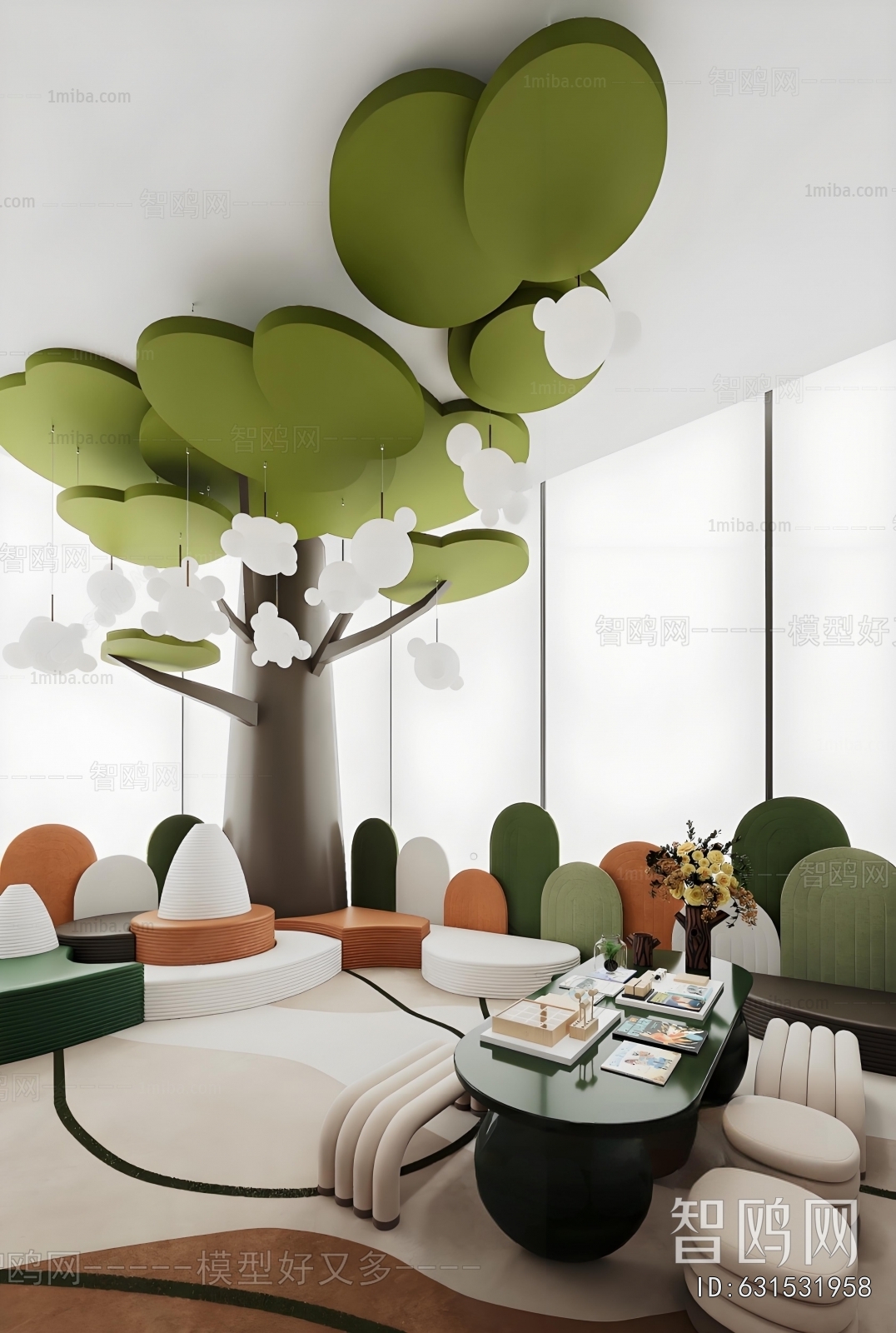 Modern Real Estate Sales Office