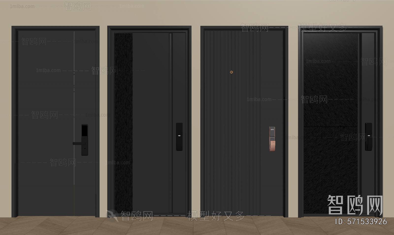 Modern Entrance Door