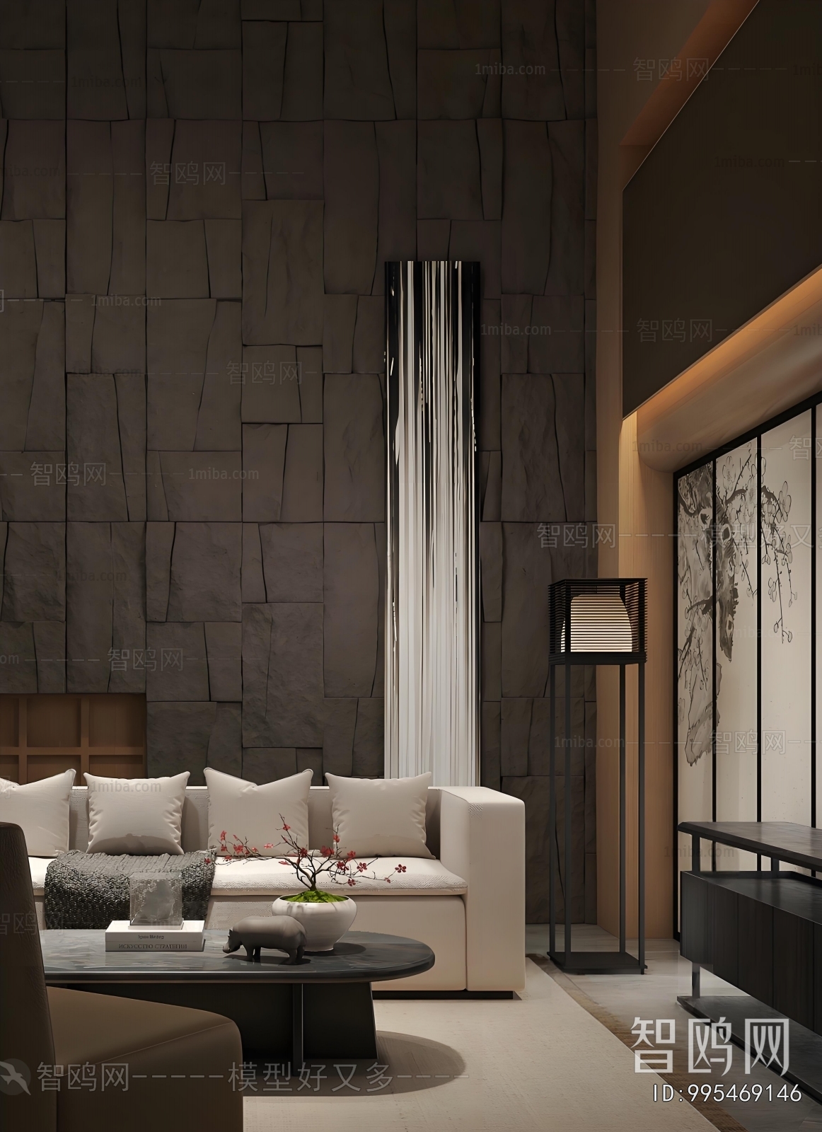 New Chinese Style Sofa Combination