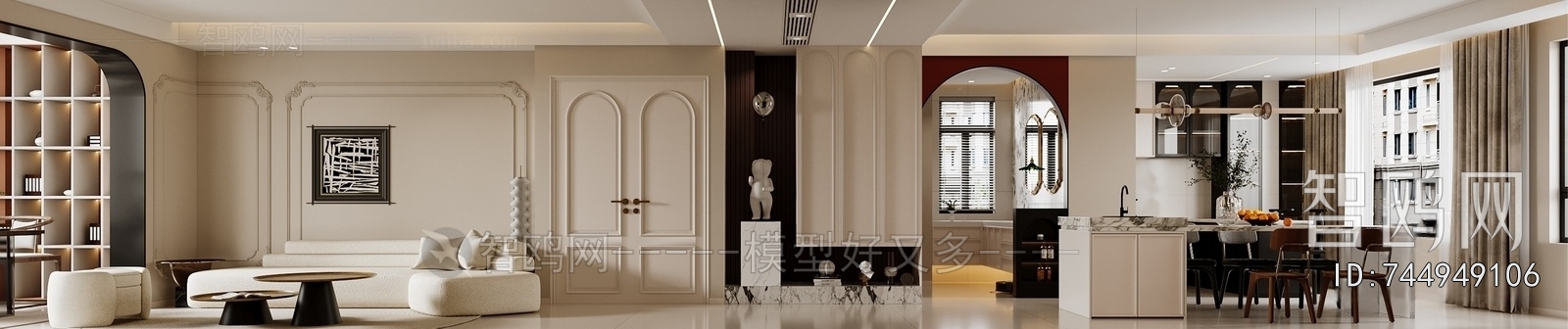 French Style A Living Room