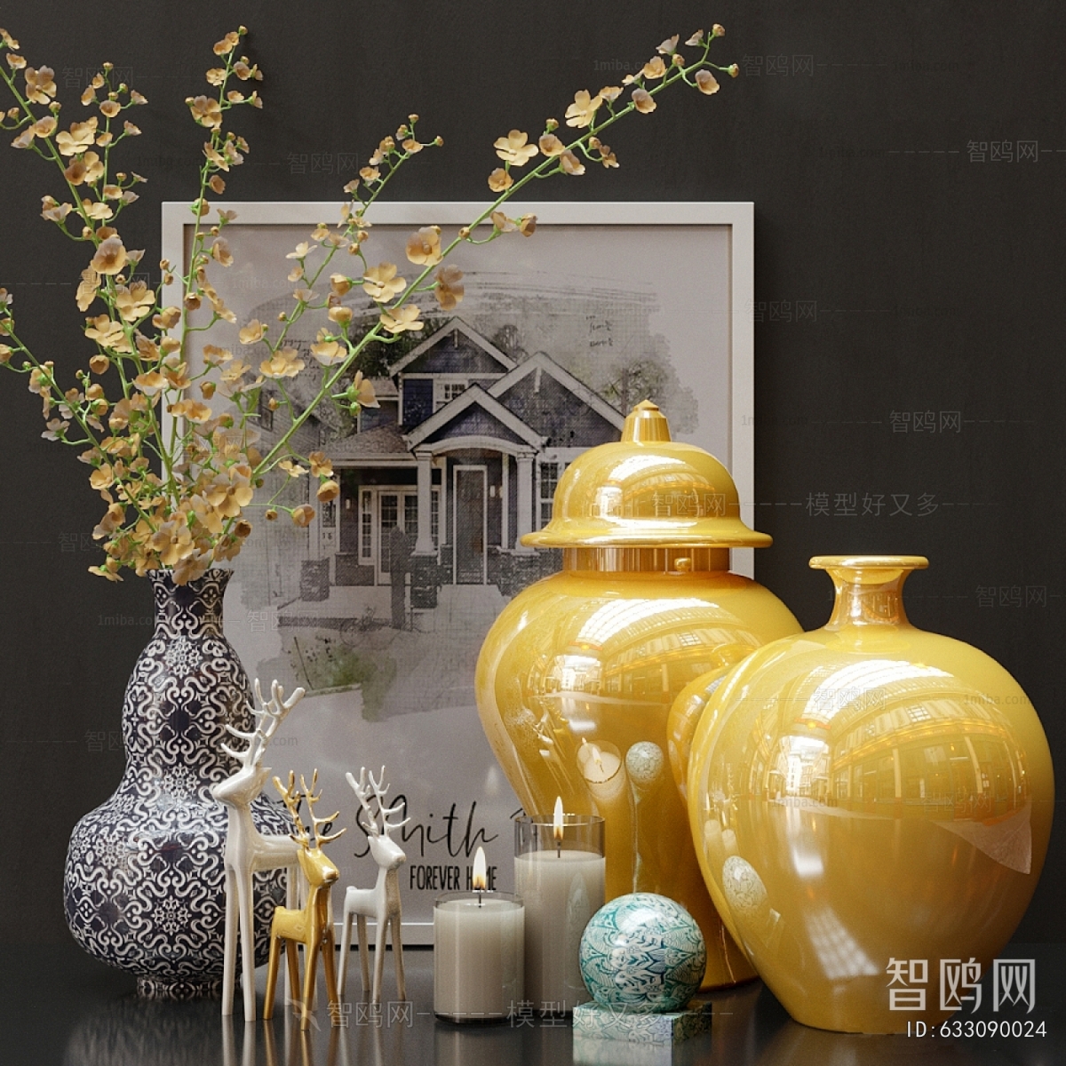 New Chinese Style Decorative Set