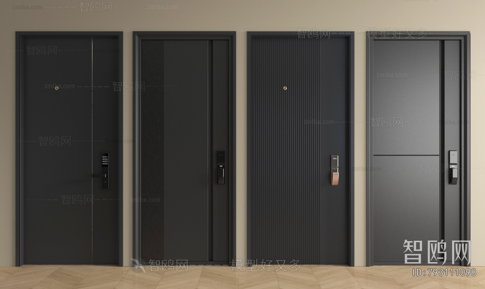 Modern Entrance Door